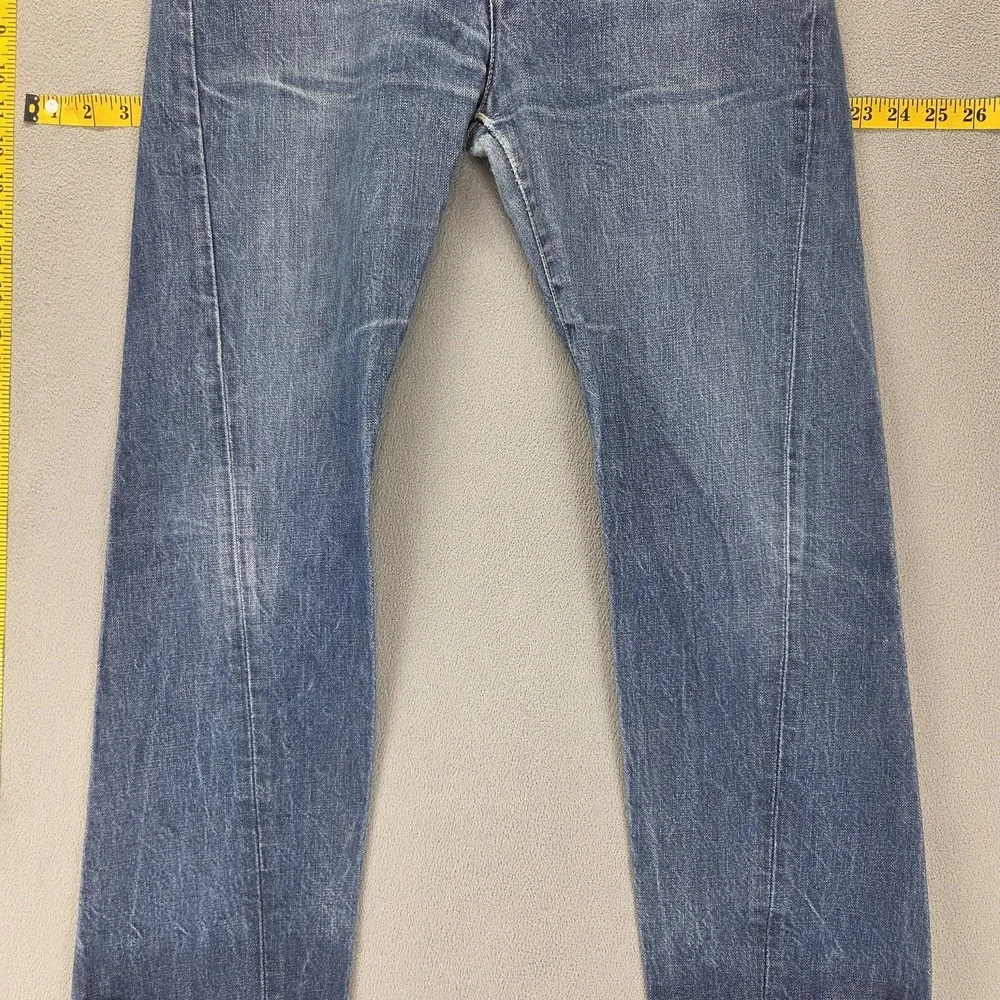 Vintage Levis Engineered Jeans Womens Blue Twisted One Pocket Zip Fly Fits 30x30